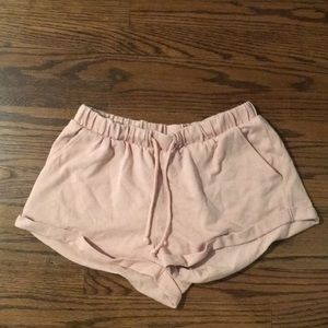 cute pink shorts!